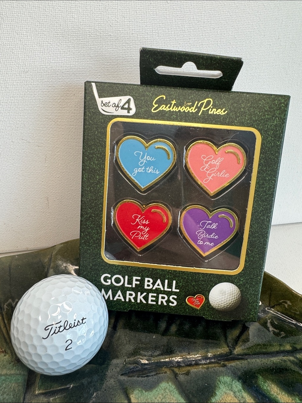 Eastwood Pines Golf Ball Markers For Her